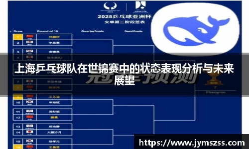 上海乒乓球队在世锦赛中的状态表现分析与未来展望